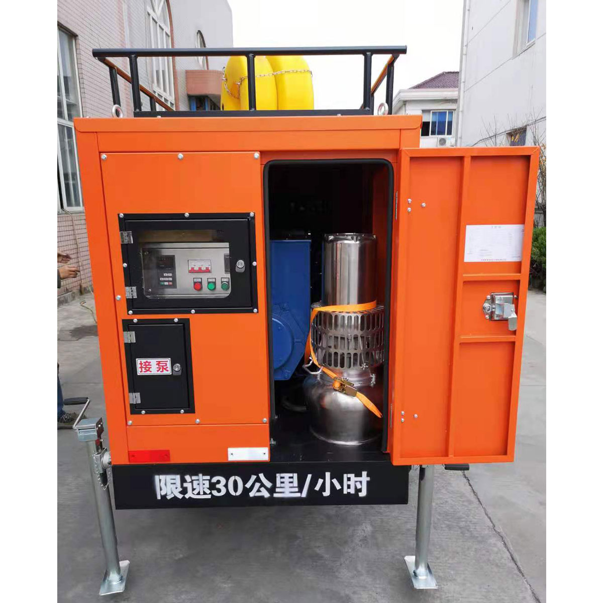 移动式防汛抢险专用泵拖车